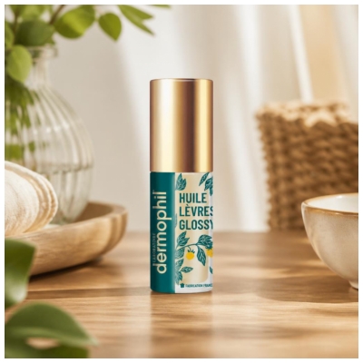 Dermophil Indien Huile Lèvres Glossy Flacon 5 ml