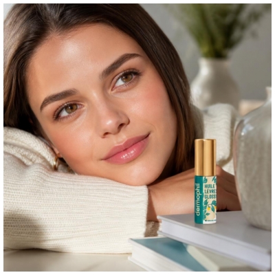 Dermophil Indien Huile Lèvres Glossy Flacon 5 ml