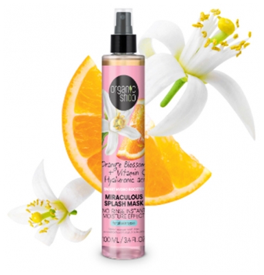 Organic Shop Splash Masque à la Soin Rafraîchissant - Fleur d'Oranger
