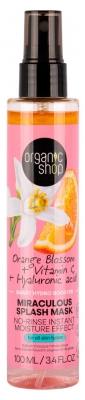 Organic Shop Splash Masque à la Soin Rafraîchissant - Fleur d'Oranger