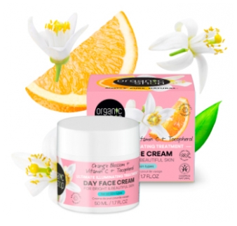 Organic Shop Crème de Jour Éclat à la Fleur d'Oranger 50 ml