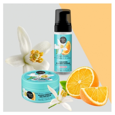 Organic Shop Mousse Nettoyante Hydratation Intense Fleur d'Oranger 160 ml