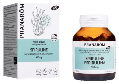 Pranarôm Pirulina 150 Comp Bio Spiruline Standard