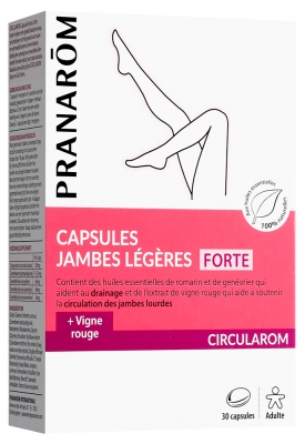 Pranarôm Capsules Forte Jambes Légères 30 Caps