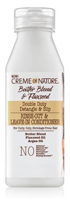 Après-shampooing Butter Blend & Flaxseed Creme of Nature 355ml