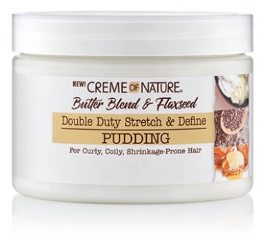Creme of Nature Crème Coiffante Pudding Butter Blend & Flaxseed 326 ml