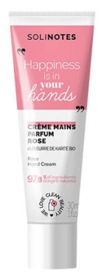 Solinotes Rose Crème Mains 30 ml