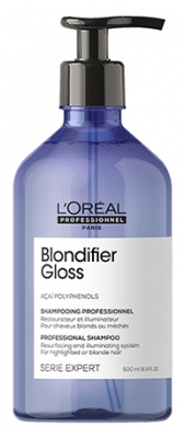 Blondifier L'Oréal Pro Shampooing Illuminateur Gloss Blondifier 500ml