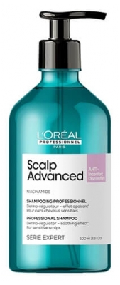 Scalp Advanced L'Oréal Shampooing Dermo-régulateur Apaisant Scalp Advanced L'Oréal Pro 500ml