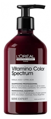 Vitamino Color Spectrum L'Oréal Shampooing Protecteur Couleur Vitamino Color Spectrum L'Oréal Pro 500ml