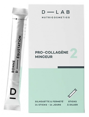 D-Lab Nutricosmetics Sticks Poudre Pro-Collagène Minceur