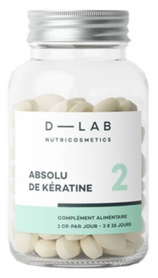 D-Lab Nutricosmetics Comprimés Absolu de Kératine D-Lab Nutricosmetics 3 mois