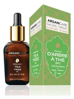 Arganicare Huile d'Arbre à Thé BIO 3-en-1