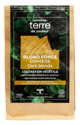 Terre de Couleur Coloration Végétale Blond Foncé Lumière