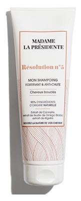 Madame la Présidente Résolution N°5 - Shampoing Fortifiant et Anti-Chute Cheveux Bouclés