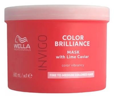 Wella Masque Cheveux Fins à Moyens Invigo Color Brilliance Wella 500ml