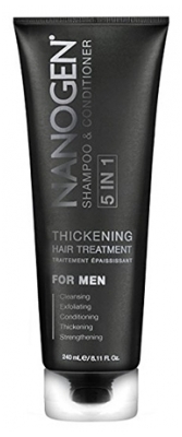 Nanogen 5 en 1 Shampooing et après-shampoing pour homme
