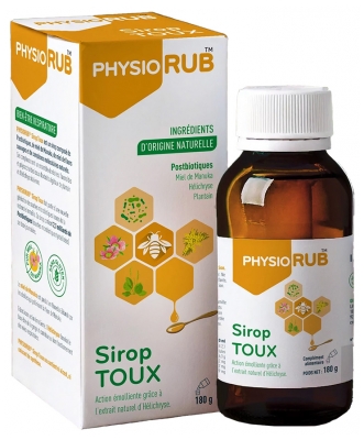 Laboratoire Immubio Physiorub Sirop pour la Toux 180 g
