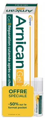 Arnican Gel Réparation Cutanée 100 g + Roll-On Pocket Offre Spéciale