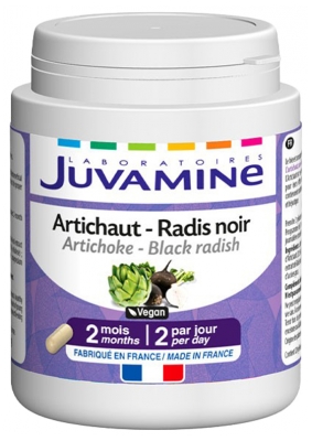 Juvamine Artichaut Radis Noir 120 Gélules