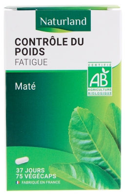 Naturland Maté Biologique 75 Végécaps