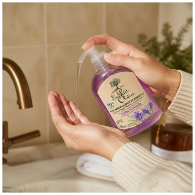 Le Petit Olivier Pur Savon Liquide de Marseille Parfum Lavande 300 ml