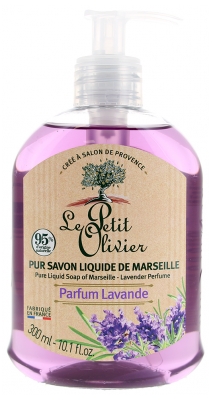 Le Petit Olivier Pur Savon Liquide de Marseille Parfum Lavande 300 ml