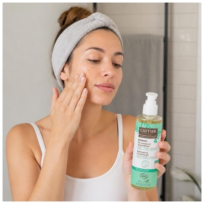 Cattier Dermo Gel nettoyant Rééquilibrant Biologique 200 ML