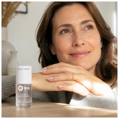 MÊME Top Coat Silicium et Antioxydants 10 ML