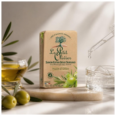 Le Petit Olivier Savon Surgras Extra Doux Huile d'Olive 250 g