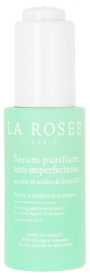 La Rosée Sérum Purifiant Anti-Imperfections Peaux Acnéiques 30 ML