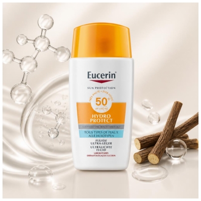 Eucerin Sun Hydro Protect Fluide Ultra-Léger SPF 50+ 50 ml