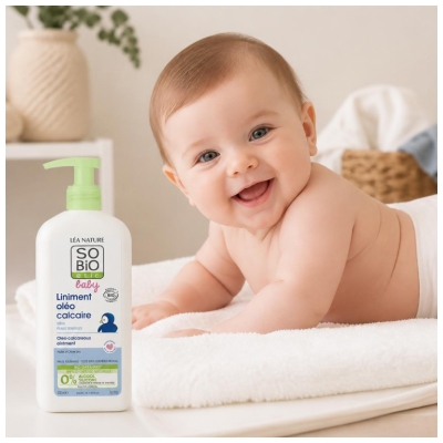Léa Nature SO BIO étic Baby Liniment Oléo-Calcaire Biologique 500 ML