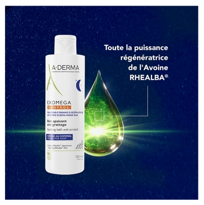 A-DERMA Exomega Control Bain Apaisant Anti-Grattage Dès 6 Mois 200 ml