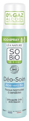 Léa Nature SO BIO étic Déo-Soin Aloe Vera Éco-Spray Biologique 100 ML