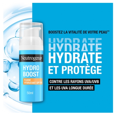 Neutrogena Hydro Boost Sans Parfum Fluide Hydratant SPF50 50 ml