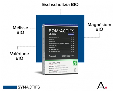 Aragan Synactifs SomProtect Complément Alimentaire 30 Gélules