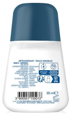 Narta Homme Résixyl 4 Jours Détranspirant Bille 50 ml