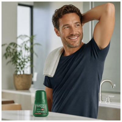 Narta Homme Fraicheur Classqiue Anti-Transpirant 48H Bille 50 ml