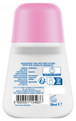 Mixa Expert Peau Sensible Déodorant Anti-Irritations 48 Heures 50 ML