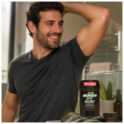 Mennen Déodorant Stick 48H Bois Brut 60 ml