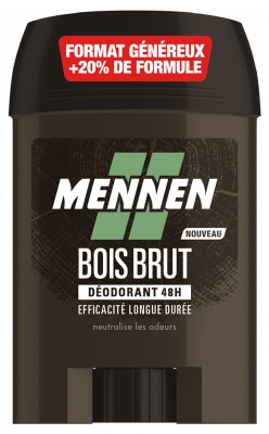 Mennen Déodorant Stick 48H Bois Brut 60 ml