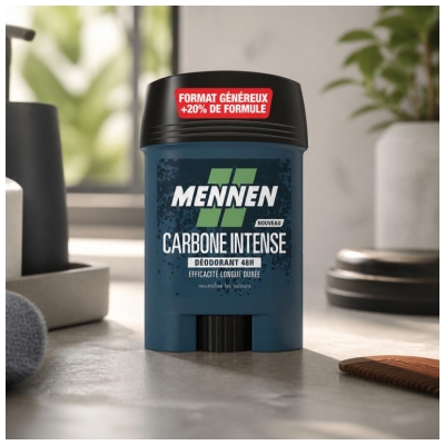 Mennen Déodorant Stick 48H Carbone Intense 60 ml