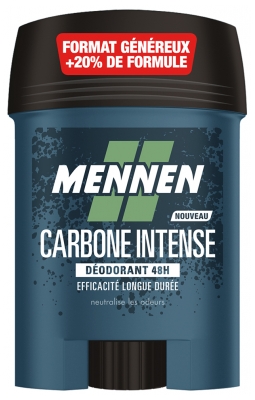 Mennen Déodorant Stick 48H Carbone Intense 60 ml