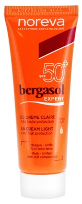 Noreva Bergasol Bb Crème Solaire Spf50+ 40 ml