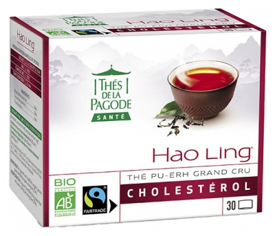 Thés de la Pagode Thé Hao Ling Bio 30 Sachets