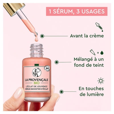 La Provençale Bio l'Éclat de Jouvence Sérum Booster d'Éclat 30 ml