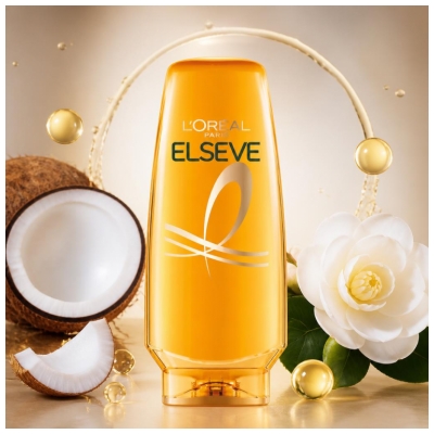 L'Oréal Paris Elseve Huile Extraordinaire Nutrition Profonde Après-Shampoing Démêlant 200 ml
