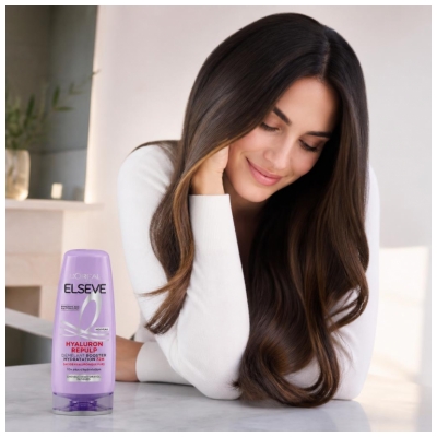 L'Oréal Paris Elseve Hyaluron Repulp Après Shampoing Démêlant Hydratation 72H 200 ml