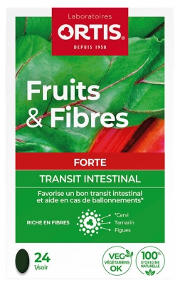 Ortis Fruits&fibres Forte 24 Comprimés